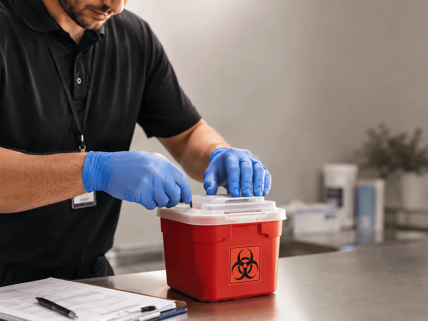Why choose Sharps Waste Disposal in Hannah, ND
